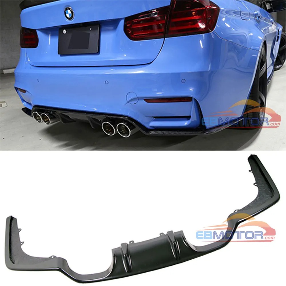 3D Style Rear Diffuser For BMW F80 M3 F82 M4 2014UP B243F