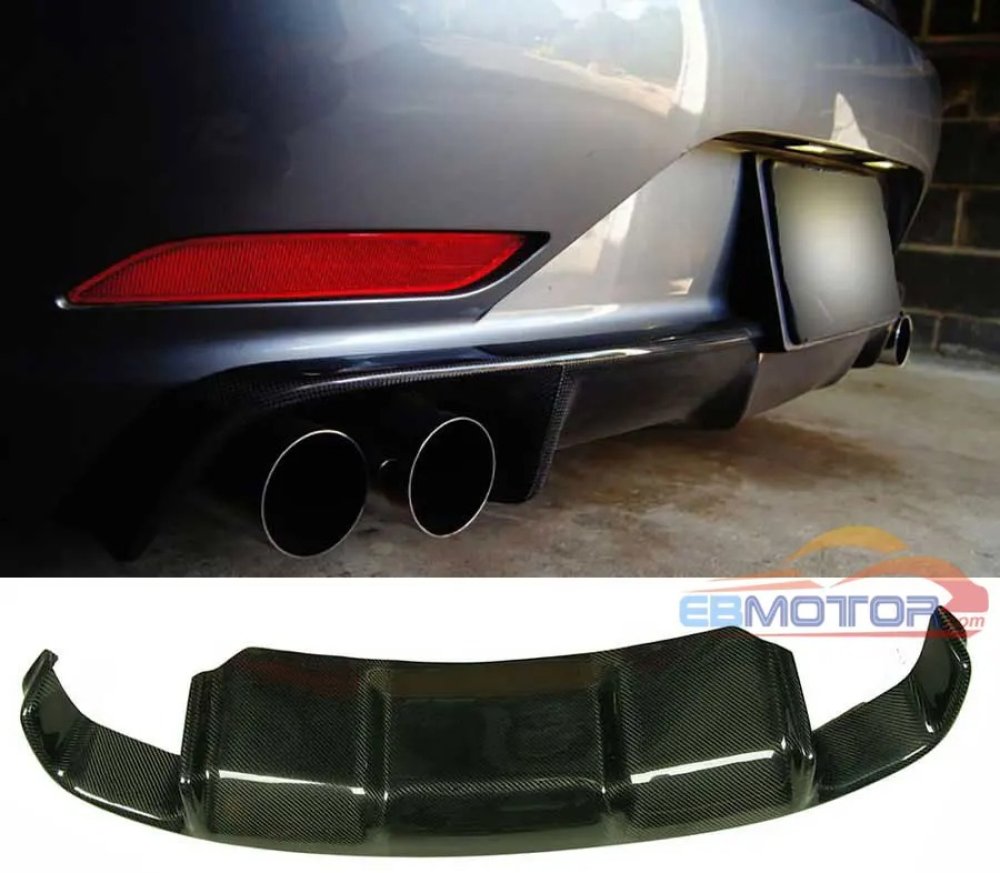 3D STYLE REAL CARBON FIBER REAR DIFFUSER FOR BMW Z4 E89 2009-2013 NORMAL MODEL B246