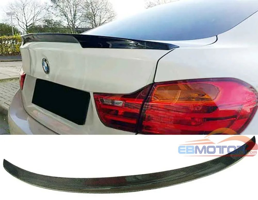 M PERFORMANCE TYPE REAL CARBON FIBER REAR SPOILER FOR BMW 4 SERIES 4DOOR F36 SPOILER B249
