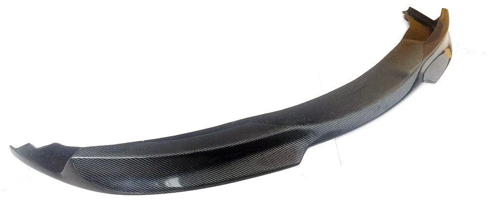 V Real carbon fiber front lip spoiler bumper for BMW E90 lci M-tech Msport 09-11