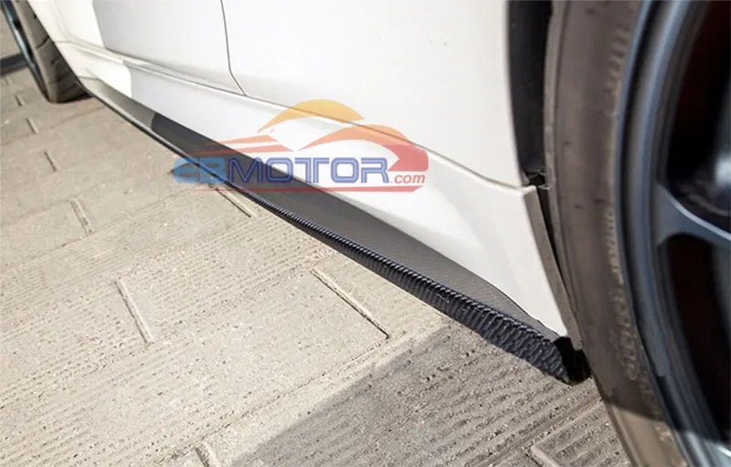 Real Carbon Fiber Side Skirts 1 Pair For BMW F82 M4 Coupe F83 M4 Convertible B266