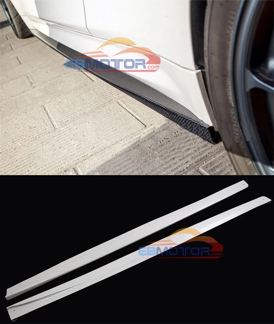 UNPAINTED Side Skirts 1 Pair For BMW F82 M4 Coupe F83 M4 Convertible B266F