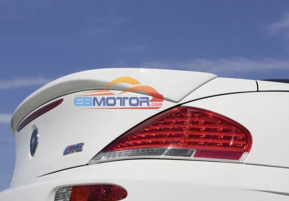UNPAINTED L Style Trunk Lip Spoiler For BMW 6 Series E64 M6 2006-2008 B270F