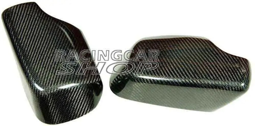 REAL CARBON FIBER WING MIRROR COVER CAP 1PAIR FOR BMW E46 3-SERIES 325 330 323 328 98-06 B282M