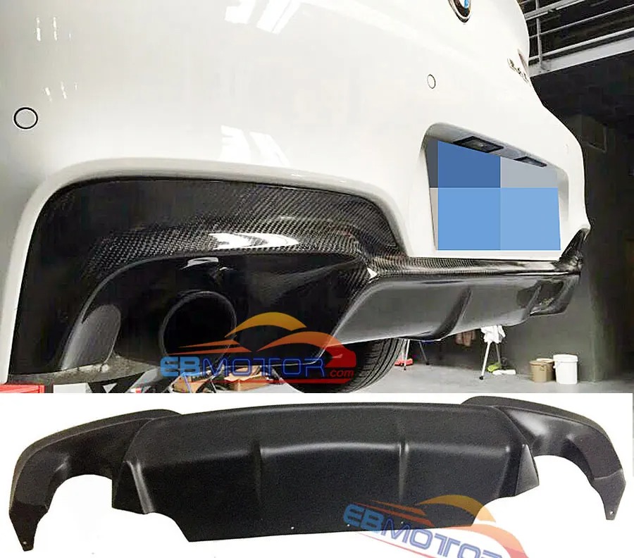 UNPAINTED Rear Diffuser For BMW F06 F12 F13 Grand Coupe 640i M-Sport B289F