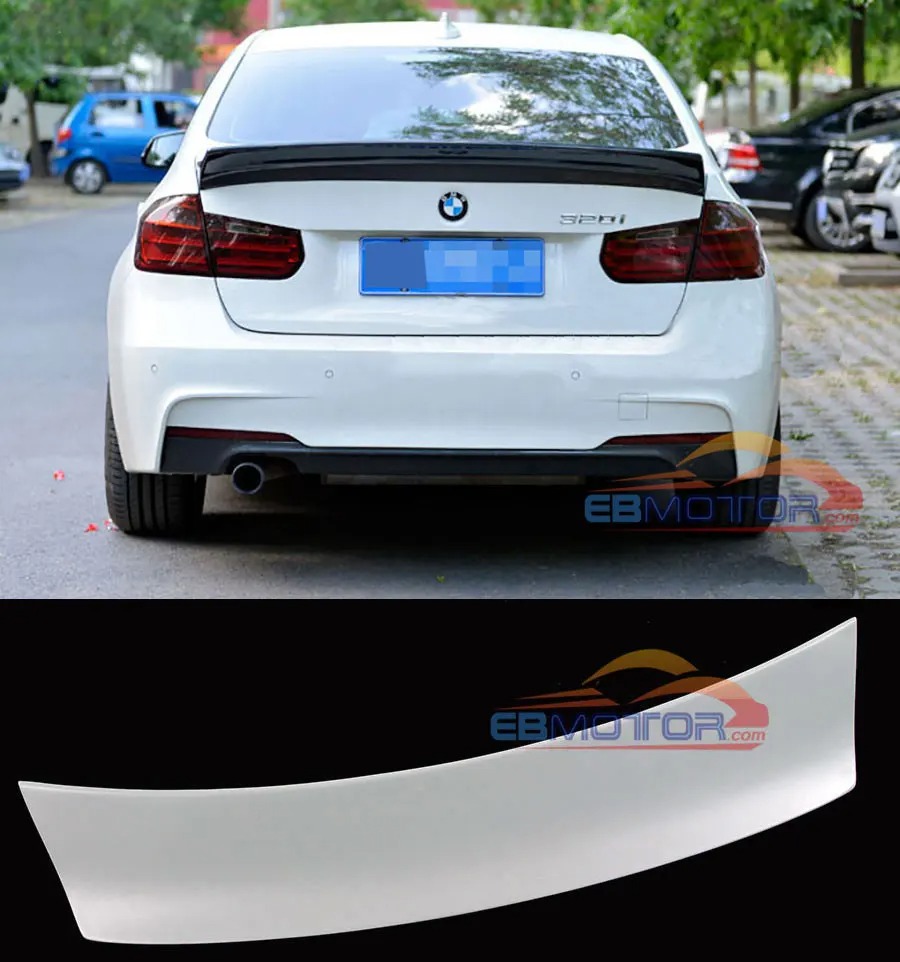 UNPAINTED LB PERFORMANCE STYLE REAR SPOILER FOR BMW 3-SERIES F30 F35 F80 M3 2011UP B290F