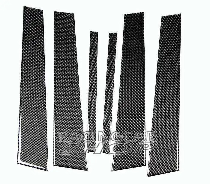 REAL CARBON FIBER DOOR PILLAR PANEL for BMW E90 LCI 3-SERIES 2008UP B299B