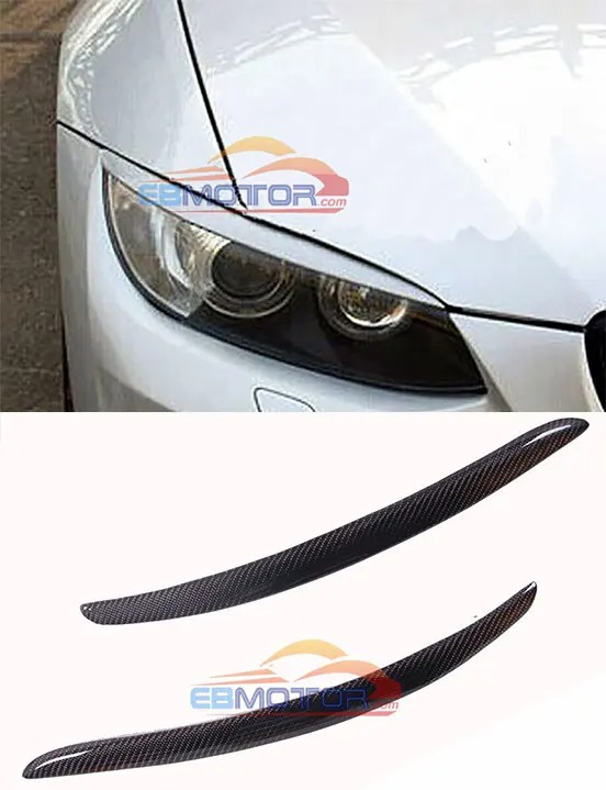 carbon fiber L style EYELID EYEBROW for BMW E92 E93 COUPE 06-09 B303E