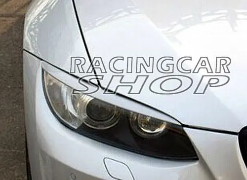 UNPAINTED L style EYELID EYEBROW for BMW E92 E93 COUPE 06-09