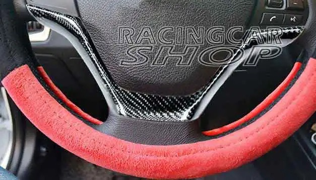 Carbon Fiber Steering Wheel Trim Cover for BMW F30 F35 3-SERIES F20 1-SERIES 2011UP B306Y