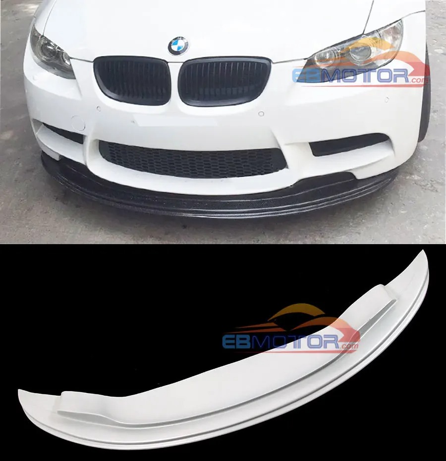UNPAINTED GTS STYLE Front Lip Spoiler For BMW E90 E92 E93 M3 Sedan Coupe Convertible 2008-2013 B313F