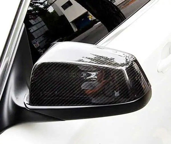 Real CARBON FIBRE MIRROR COVER FIT FOR BMW E60 LCI 5SERIES 2008-2010 B316M