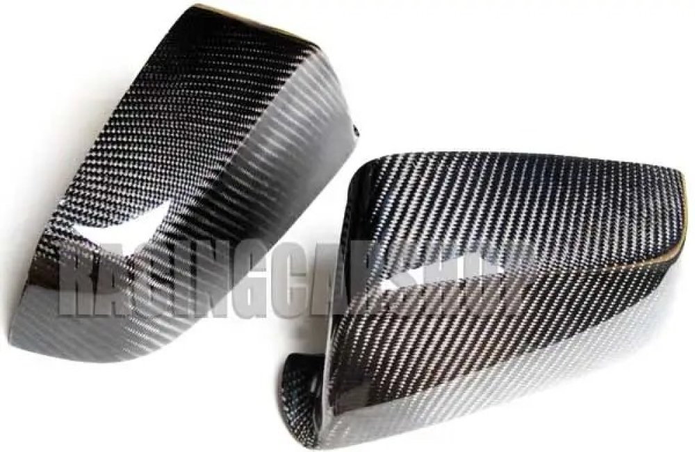 REAL CARBON FIBRER MIRROR COVERS 1 PAIR for BMW E63 E64 6 SERIES F01 F02 7 SERIES