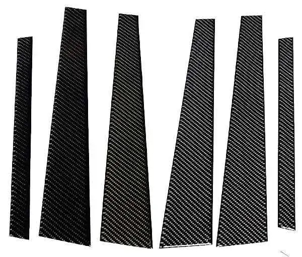 REAL CARBON FIBER DOOR PILLAR PANEL for BMW 7-SERIES E38  B327B