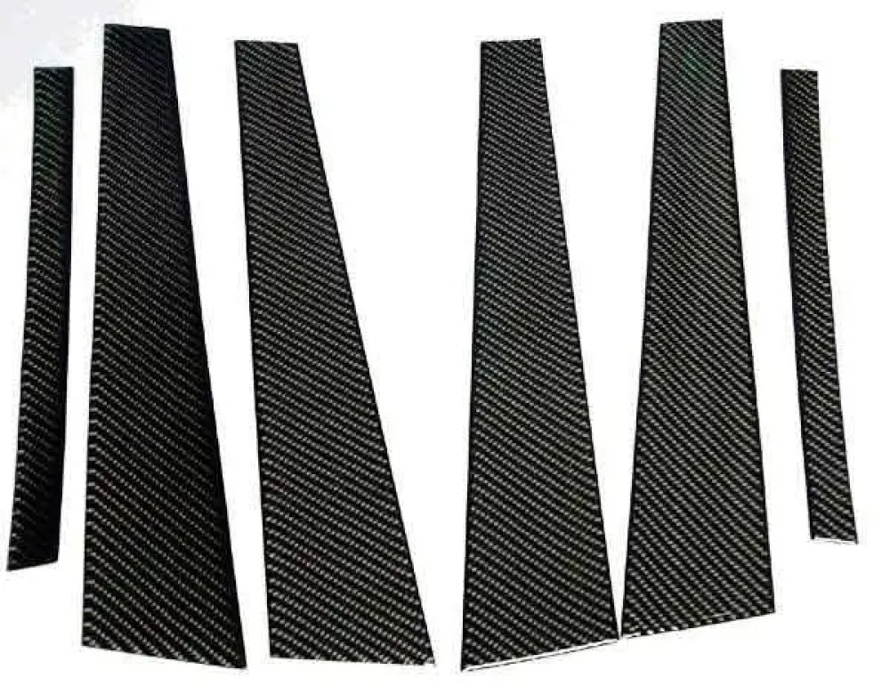 REAL CARBON FIBER DOOR PILLAR PANEL for BMW 7-SERIES E65 B328B