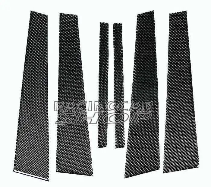 REAL CARBON FIBER DOOR PILLAR PANEL for BMW 7-SERIES F01 F02 F03 F04 2009UP B329B