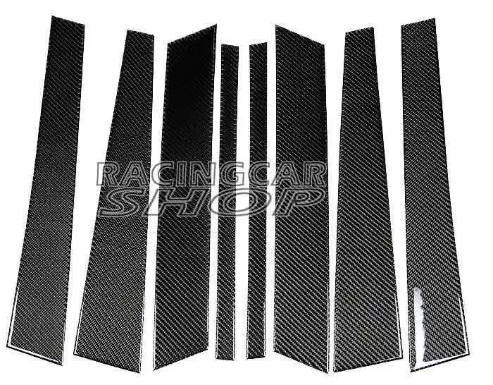 REAL CARBON FIBER DOOR PILLAR PANEL for BMW X5 E53 2002-2006  B338B