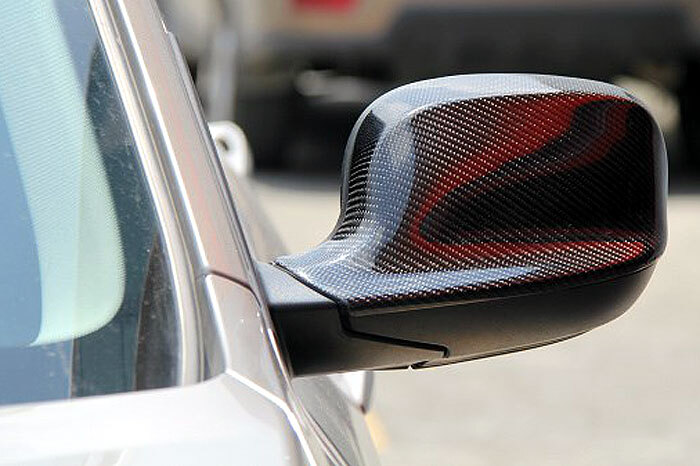 Real Carbon Fiber Mirror Cover 1Pair For BMW X1 E84 X3 F25 2009-2013