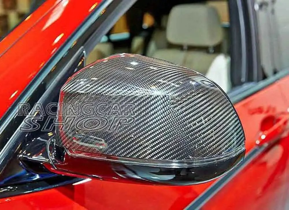 Real carbon fiber mirror cover For BMW X3 E83 X4 F26 X5 F15 X6 F16 2014UP 1pair B342M