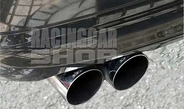 E TYPE EXHAUST MUFFLER TIP/DUAL OUTLET EXHAUST for BMW B354W