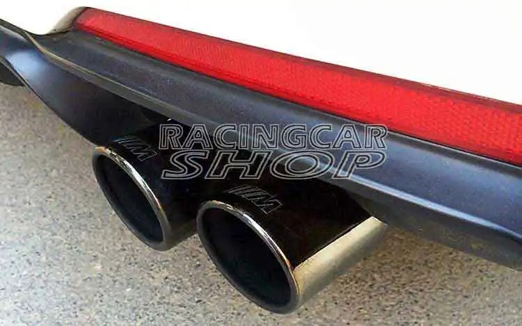 M ///M Smoky black Exhaust Muffler Tips Pip for BMW M3 M5 M6 1M E90 E60 ALL MODEL B356W