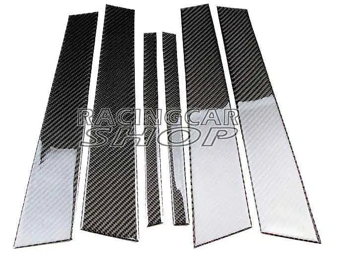 REAL CARBON FIBER DOOR PILLAR PANEL for BMW E87 1 SERIES 2008UP B366B