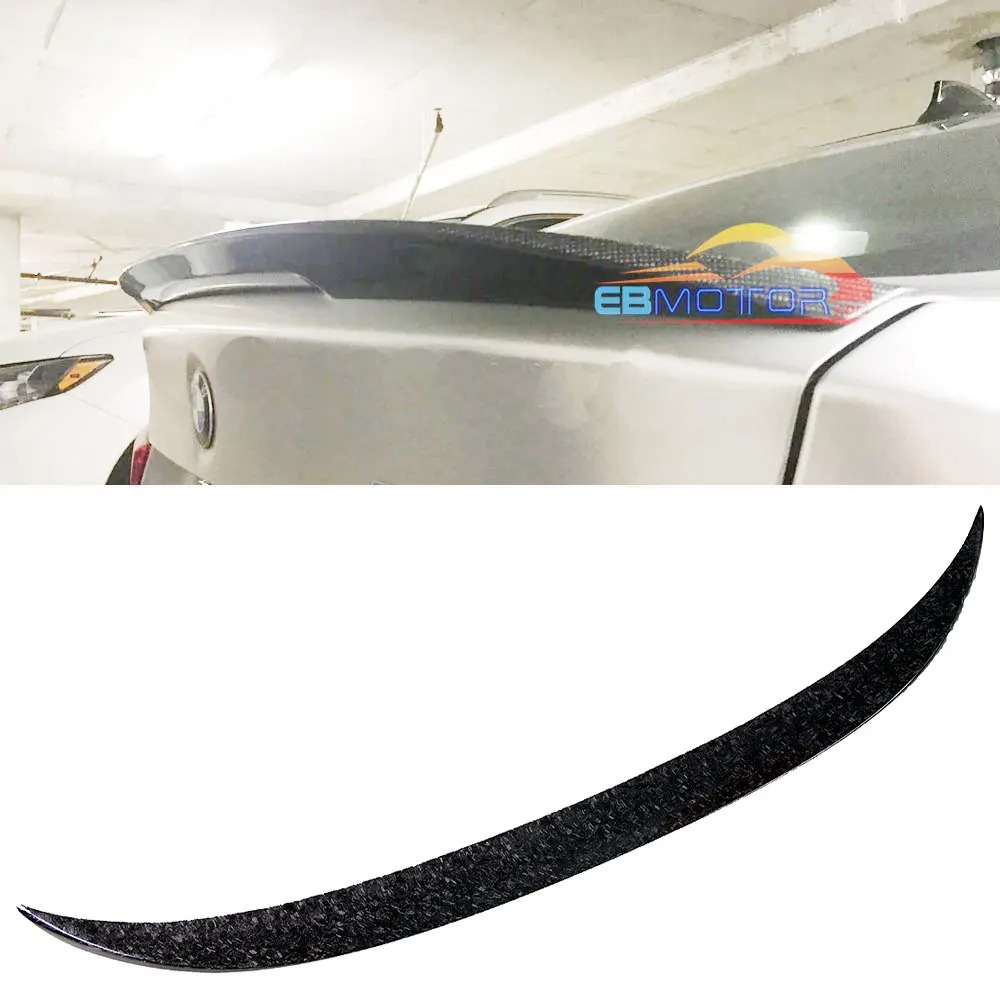P style New Best Forged Carbon Fiber Trunk Spoiler For BMW F36 Gran Coupe 4 Series 420i 428i 435i 2014UP B369D