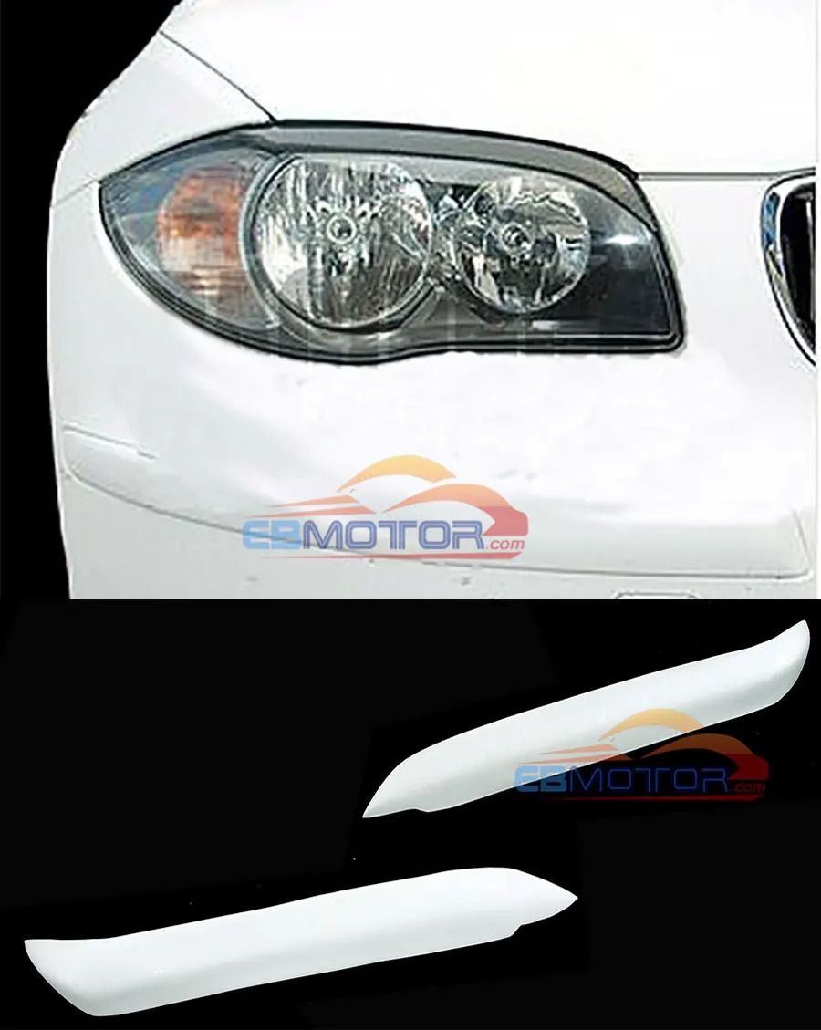 UNPAINTED  EYELID EYEBROW For BMW E81 E87 1-Series