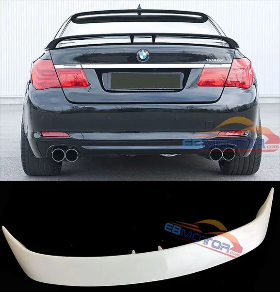 UNPAINTED Trunk Lip Spoiler For BMW 7-Series F01 F02 2009UP B375F