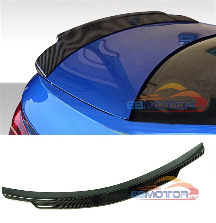 Real carbon fiber rear trunk spoiler wing for BMW 2 series f22 coupe f23 cabrio 2014UP B376