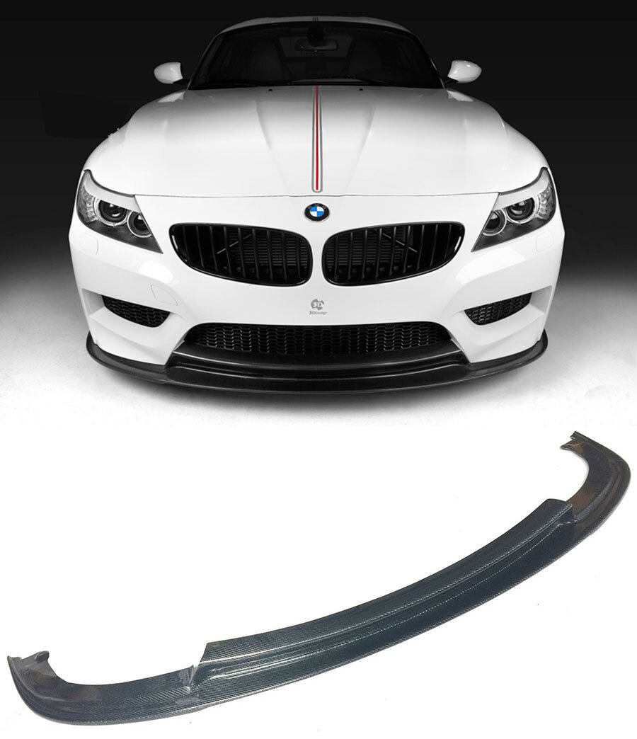 Real Carbon Fiber Frot Lip Spoiler For BMW E89 Z4 M-TECH M-SPORT 2009-2016