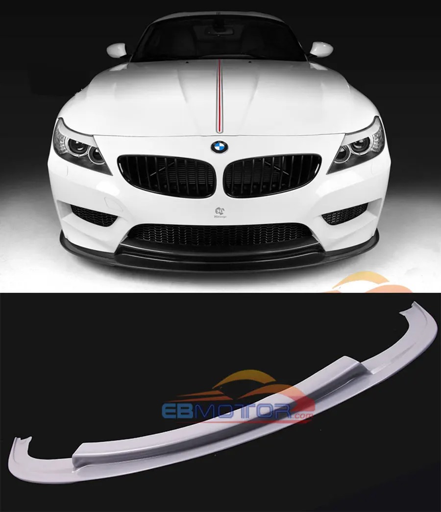 UNPAINTED 3D style Fiber glass front lip spoiler for BMW E89 Z4 M-TECH M-SPORT model B380F