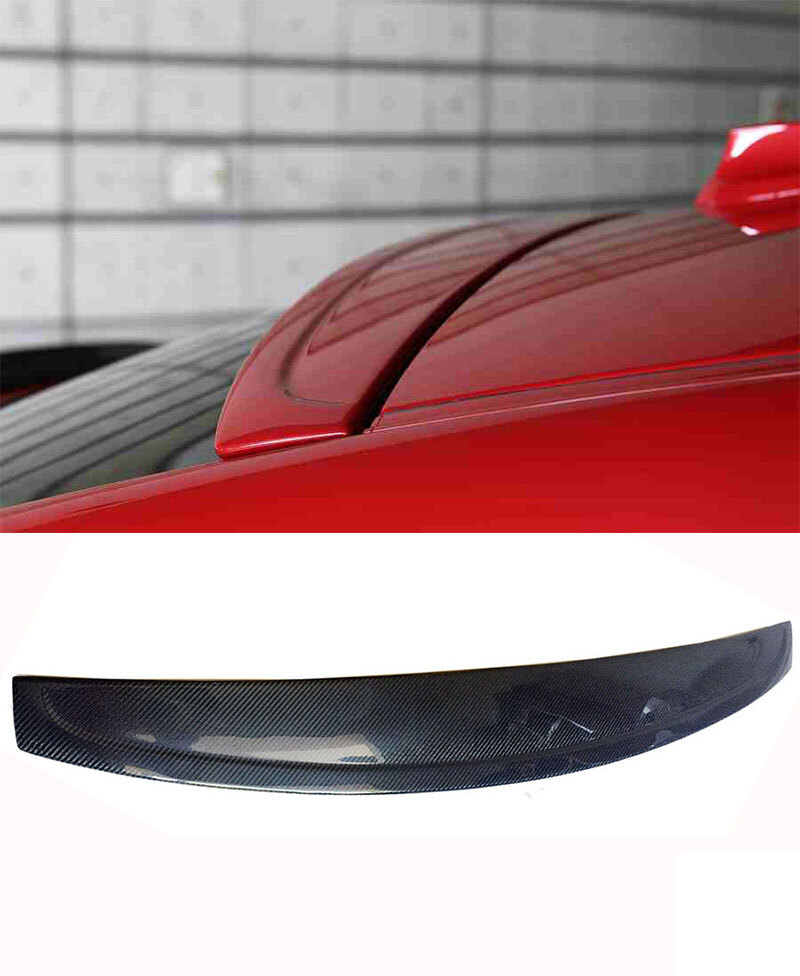 3D Style Real Carbon Fiber Roof Spoiler For BMW X4 F26 2014UP b388