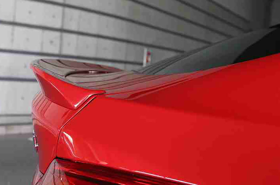 FRP Primer 3D style fiber glass rear trunk lip spoiler for BMW X4 F26 2014UP
