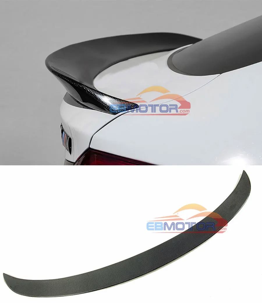 Real Carbon Fiber Trunk Boot Lip Spoiler For BMW F16 X6 F86 X6M 2015UP B407
