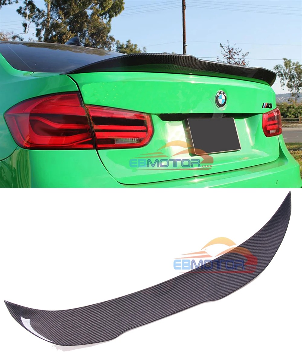 GTX Real Carbon Fiber Trunk Spoiler for BMW F30 F80 M3
