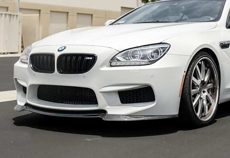 VORS Real Carbon Fiber Front Lip Spoiler For BMW F06 F12 F13 M6 2012-2019