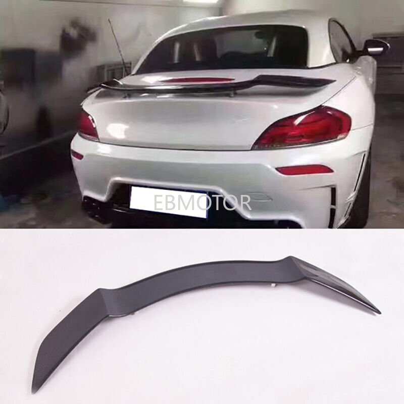 Real Carbon Fiber Rear Wing Roof Trunk Boot Lip Spoiler wing For BMW Z4 E89 09up