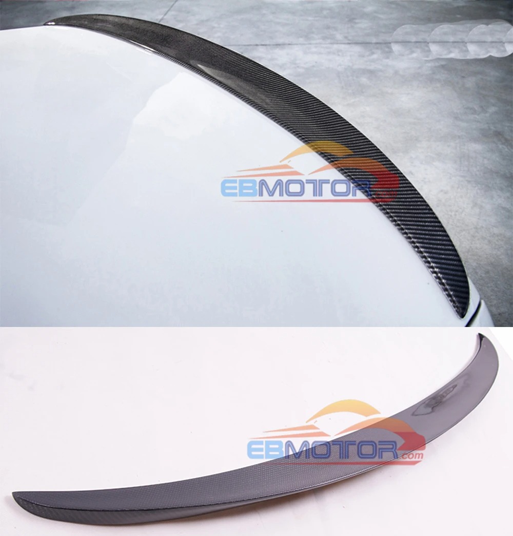 MP Style Real Carbon Fiber Trunk lip Spoiler Wing For BMW 530i 540i G30 2017UP B459