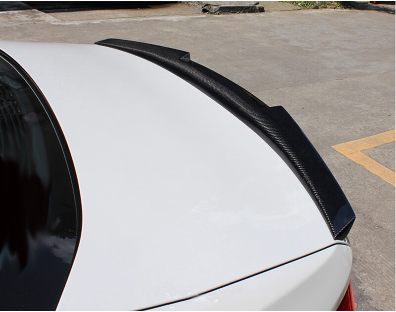 M4 Style Real Carbon Fiber Rear Trunk Spoiler For BMW 5Series G30 530i 540i 17UP