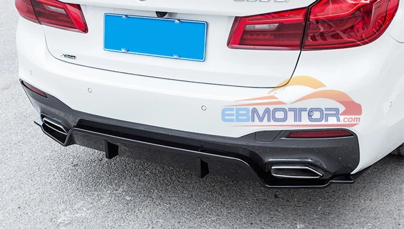 Real Carbon Fiber Rear bumper Lip Diffuser For 5 Series G30 M-bumper 2017UP B471