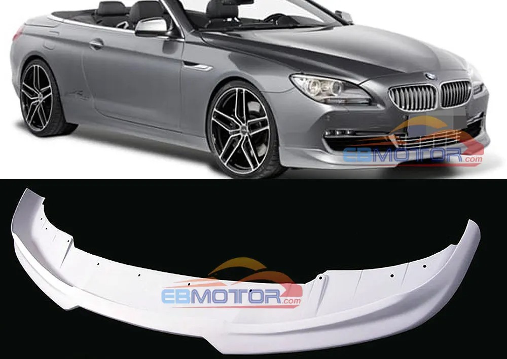 carbon fiber  front lip spoiler fit BMW 6 Series F12 F13 SE/Sport model 2011UP B483
