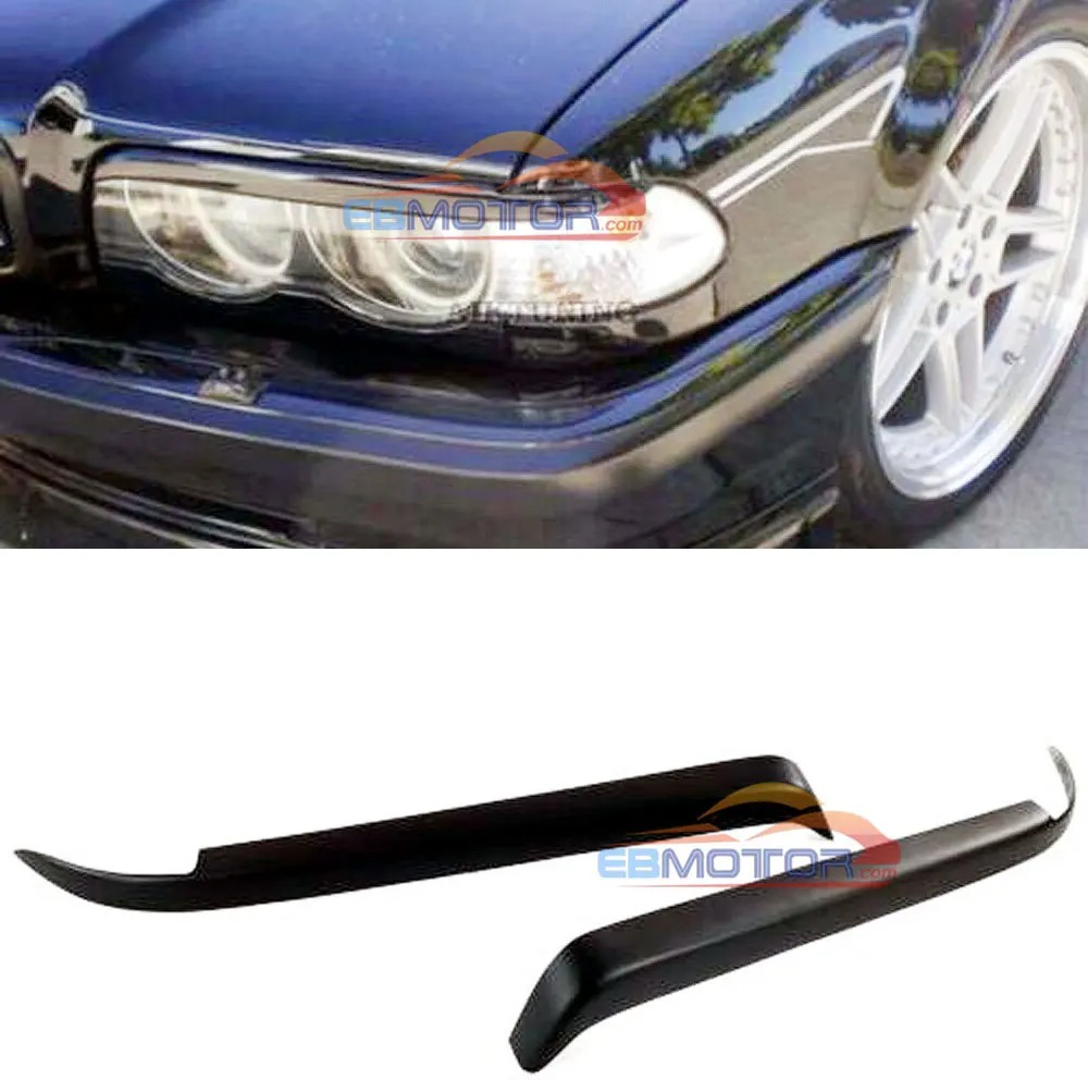 Eyebrow Set Lamp Spoiler Kit Eye Lid Spoilers For BMW E38 1995-2001 B489F