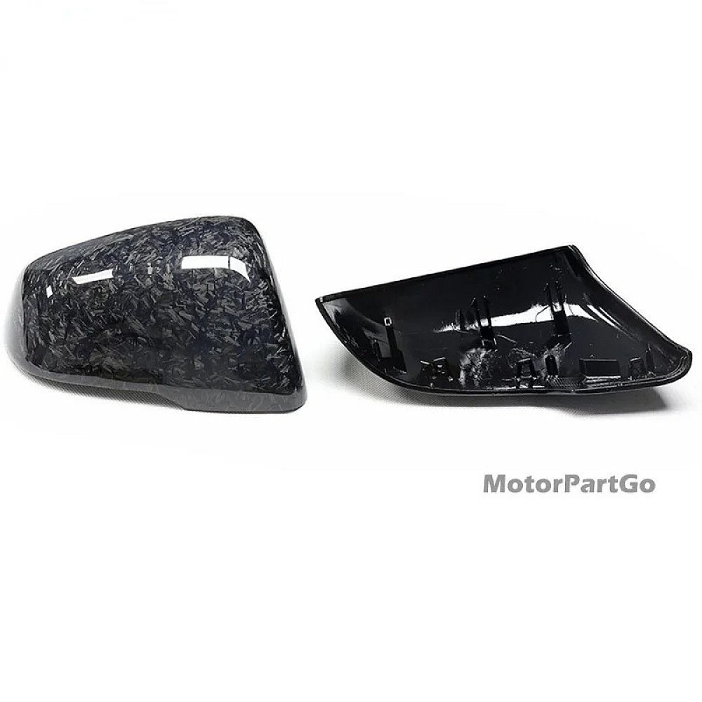 Real DRY Carbon Fiber Mirror Cover Exchange original 1 pair for BMW forging X1 F48 F49 F45 F46 Z4 G29 F40 F44 F46  F52 F39 14-19