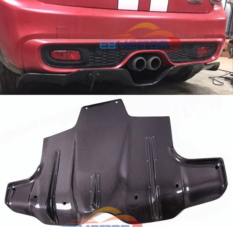 Real Carbon Fiber Front Lip Bumper Spoiler 2pc For BMW F87 M2 Base Coupe 2D 2016  B481