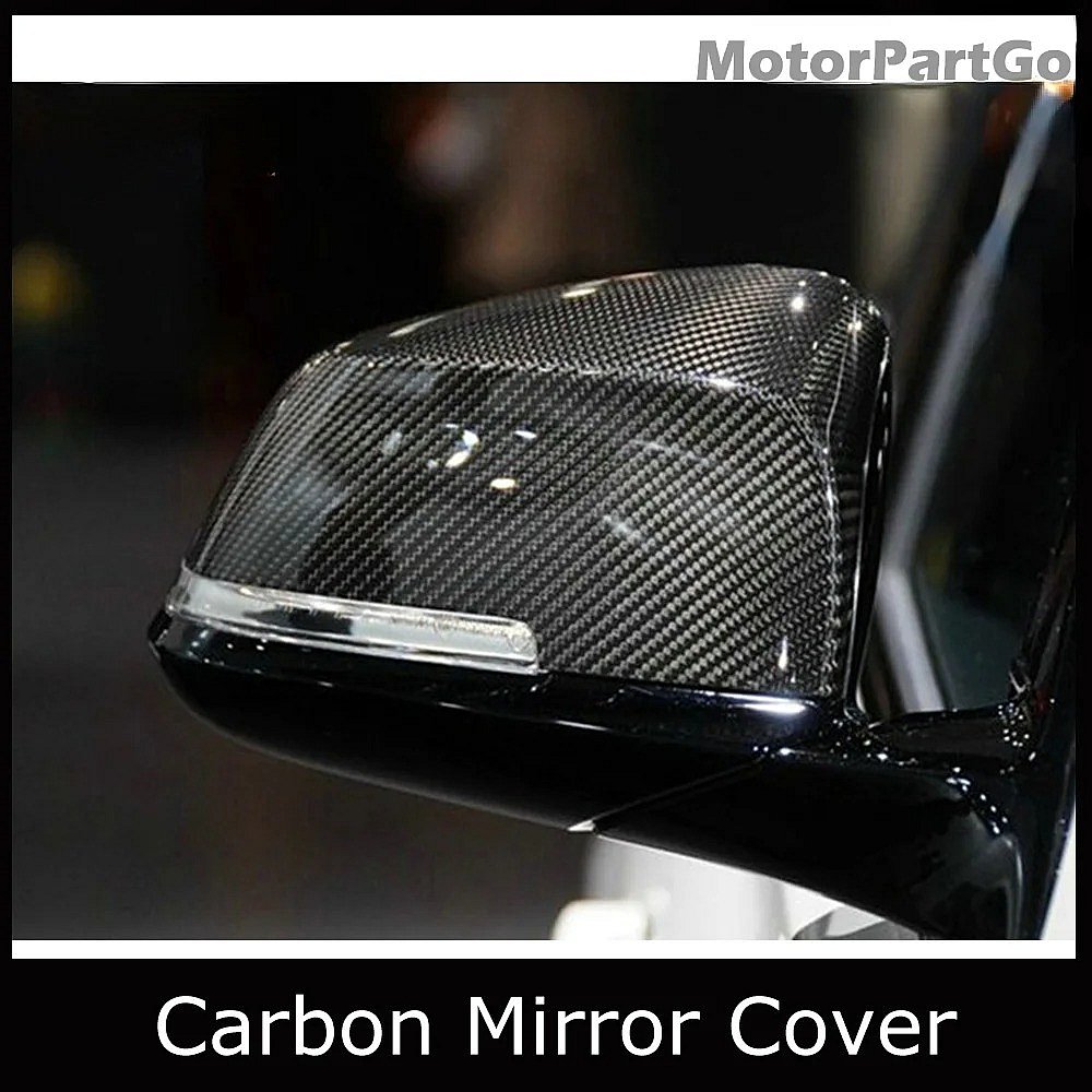 Real Carbon Fiber Mirror Cover Exchange original 1 pair for BMW 1 2 3 4 X Series F20  F21 F22 F30 F31 F35 GT F34 F32 F33 F36 E84