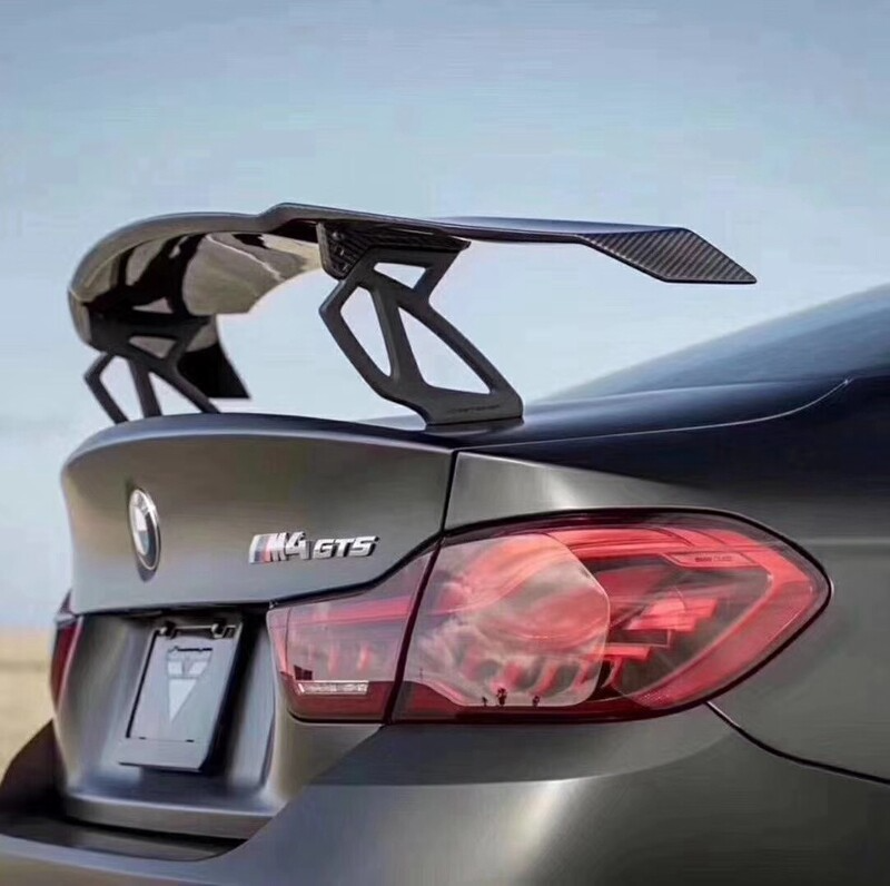For BMW F80 M3 F82 M4 M5 M6 Real carbon fiber Rear Trunk Lip Spoiler Wing 2014UP
