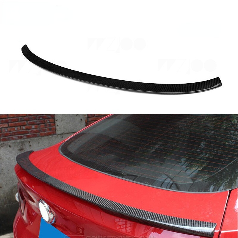 Real Carbon Fiber Car Rear Wing trunk lip Spoiler For BMW X4 G02 Spoiler 2018up