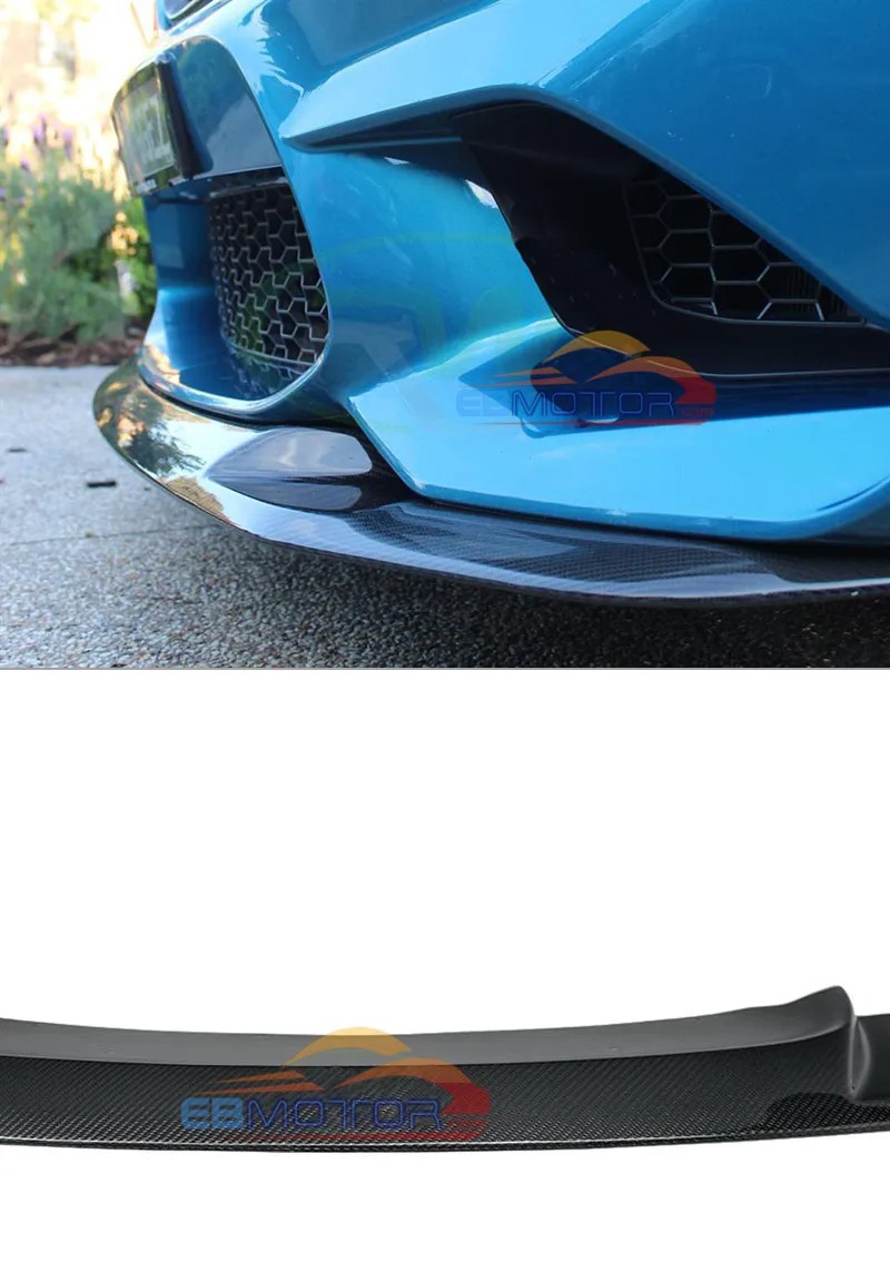 GTS Style Carbon Fiber Front Lip spoiler for BMW F87 M2 B526