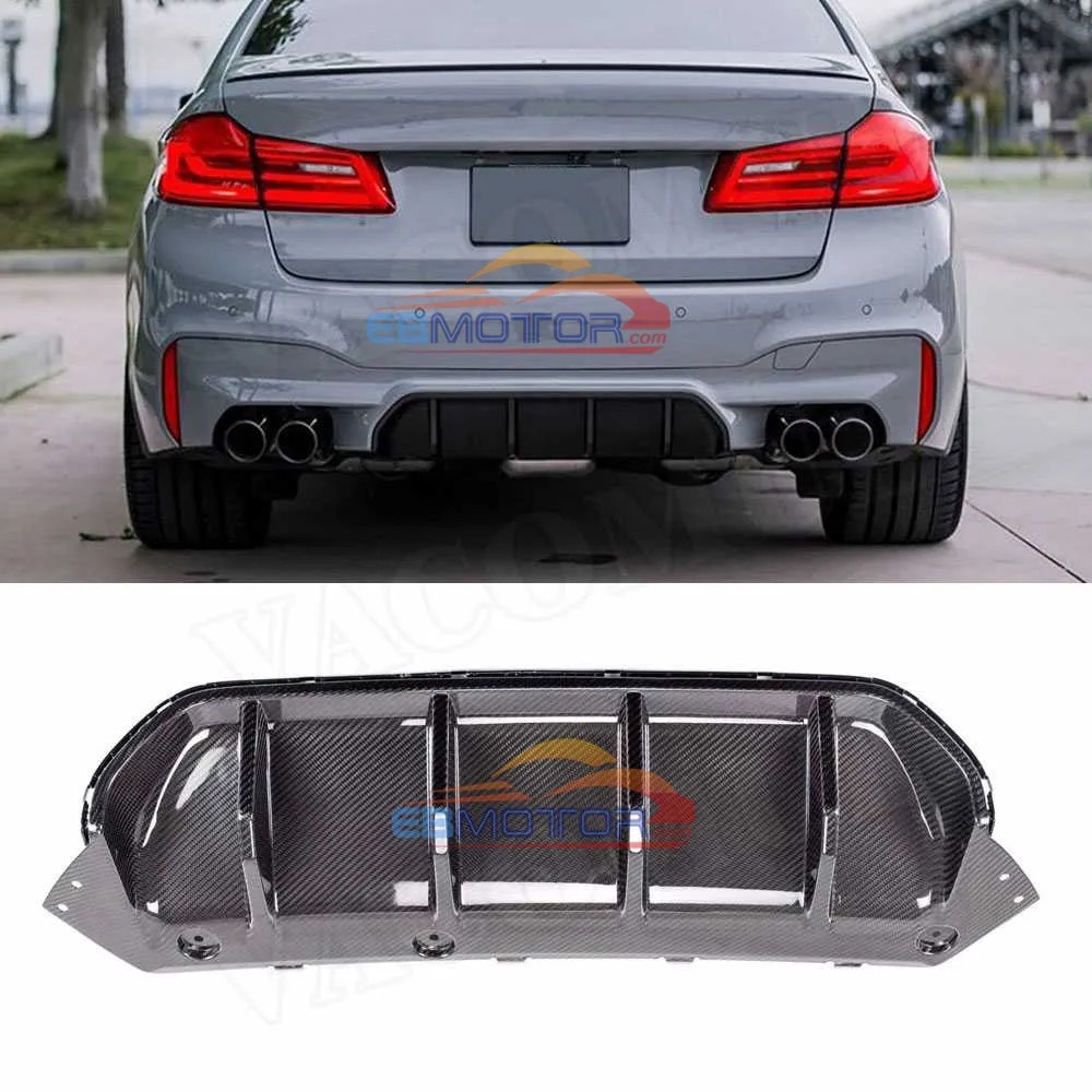 carbon fiber Rear Bumper Diffuser for BMW 5 Series F90 M5 2018UP B531